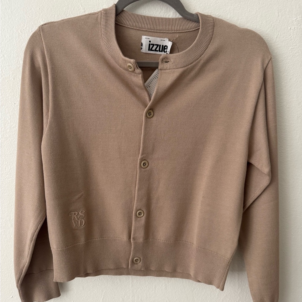 Izzue Tan Cardigan